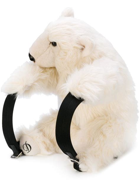 dolce gabbana bear|Dolce & Gabbana Polar Bear Backpack in White for Men .